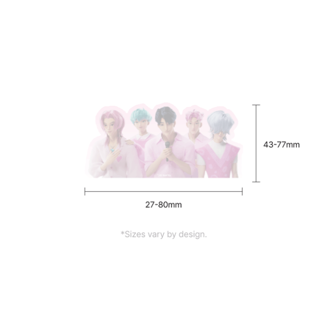 【NETFLIX公式】ステッカー・パック【サジャ・ボーイズ】