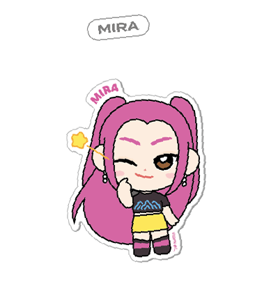 【NETFLIX公式】ビック・ステッカー【ミラ】