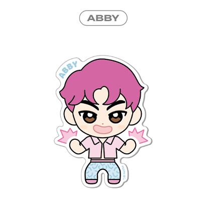 【NETFLIX公式】ビック・ステッカー【アビー】