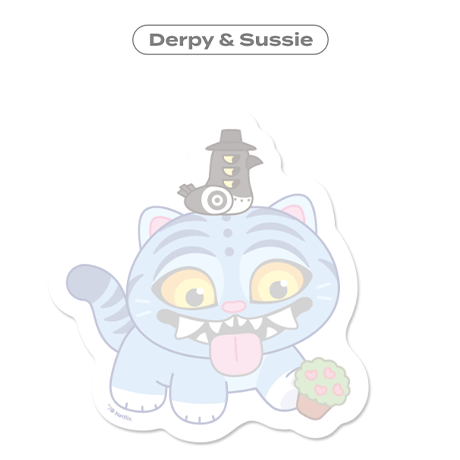 【NETFLIX公式】付箋メモ【ダーピー＆スッシー】