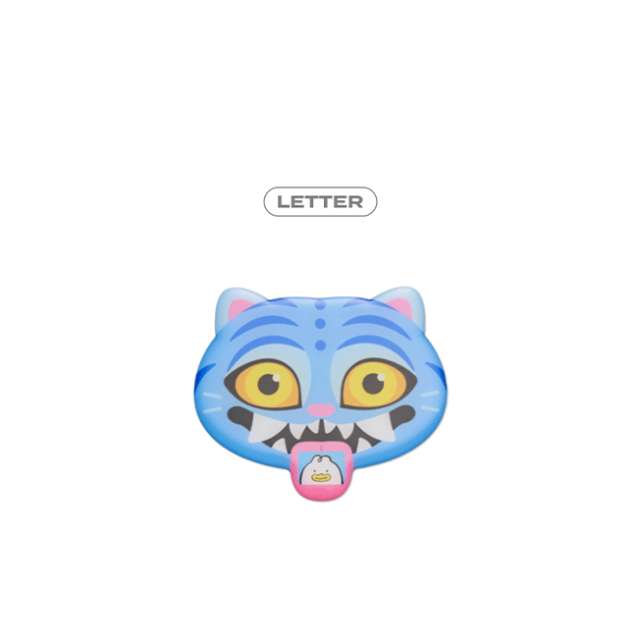 【NETFLIX公式】スマホグリップ【ダーピー LETTER】