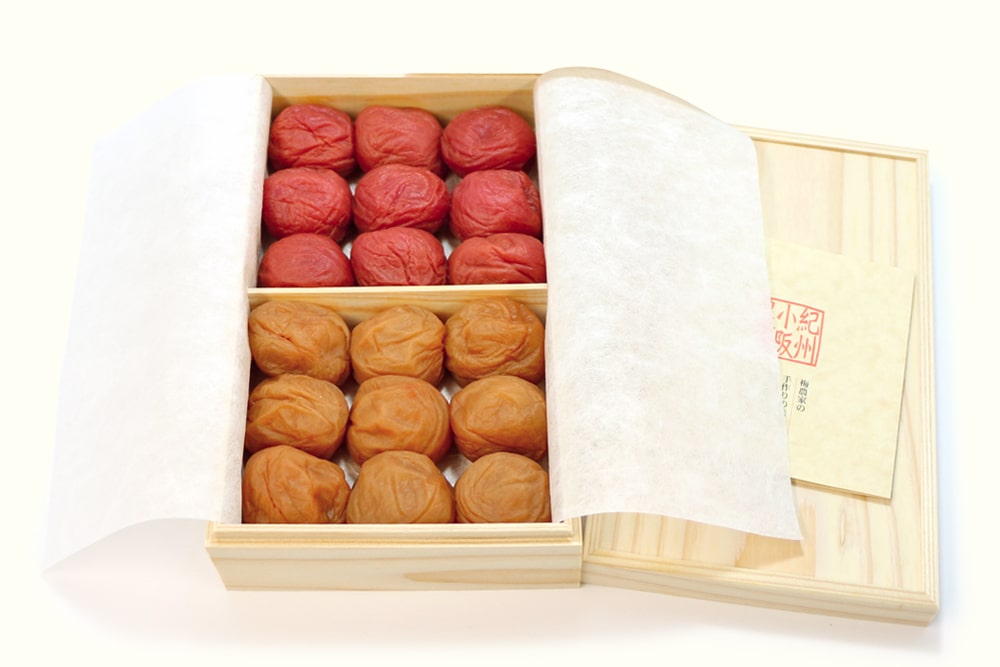 はぶたえ梅 和（なごみ）紅白詰合せ 200g×2