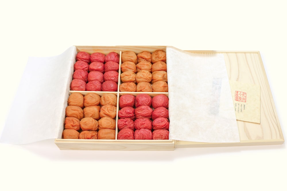 はぶたえ梅 和（なごみ）紅白詰合せ 500g×2
