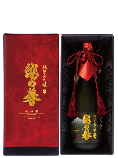越の誉 純米大吟醸原酒 越神楽720ml