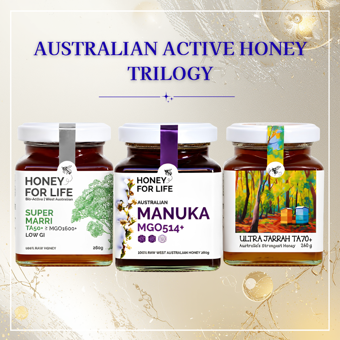 AUSTRALIAN ACTIVE HONEY TRILOGY
