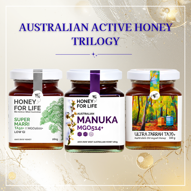 AUSTRALIAN ACTIVE HONEY TRILOGY