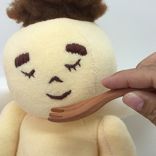 赤ちゃん用木製カトラリー