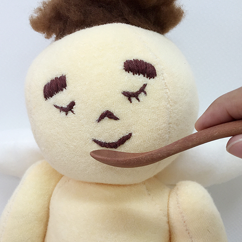 赤ちゃん用木製カトラリー