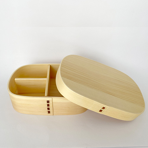 スプーン＆フォーク 木製お弁当箱 木製お弁当箱 スプーン＆フォーク付き 名入れ お弁当用 カトラリー