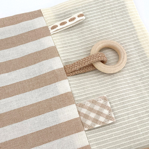 オーガニックカシャカシャ 赤ちゃんの五感を刺激するおもちゃ 布ボール