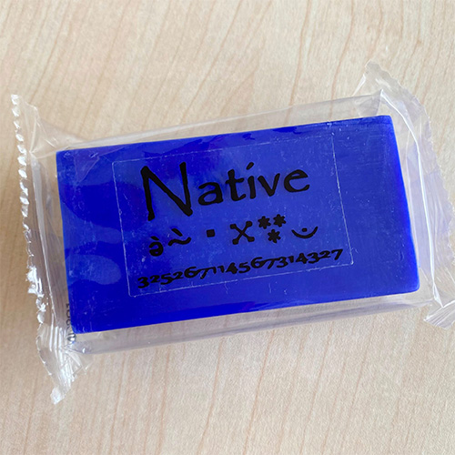 Native石鹸｜Brain wash soap｜ラピスラズリのせっけん