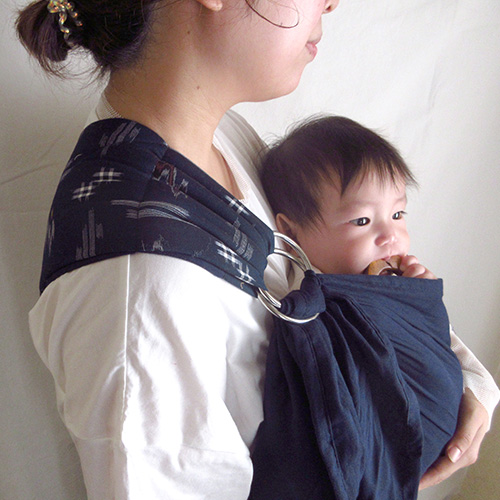 抱っこひも・スリング Y 新生児から使える沖縄子育て良品のベビースリング。出産祝いなどの