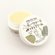 【ティーツリーみつろうクリーム】　乾燥肌や敏感肌 赤ちゃんの保湿や肌荒れ防止に