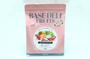 『Base Deli Fruits』国産原料100％の乾燥お野菜に厳選されたフルーツを加えました。普段の食事にお気軽トッピング♪