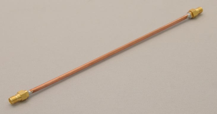 SMA・J型セミリジットケーブル(RG-402)【RoHS】　SMA083-ケーブル仕上全長-RG-402