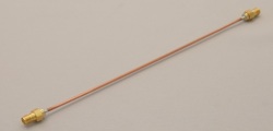 SMA・J型セミリジットケーブル(RG-405)【RoHS】　SMA082-ケーブル仕上全長-RG-405
