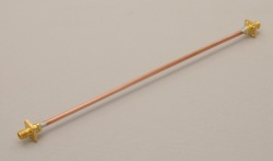 SMA・PJ(パネルジャック)型セミリジットケーブル(RG-402)【RoHS】　SMA089-ケーブル仕上全長-RG-402