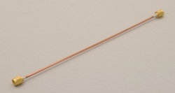 SMA・P型セミリジットケーブル(RG-405)【RoHS】　SMA135-ケーブル仕上全長-RG-405