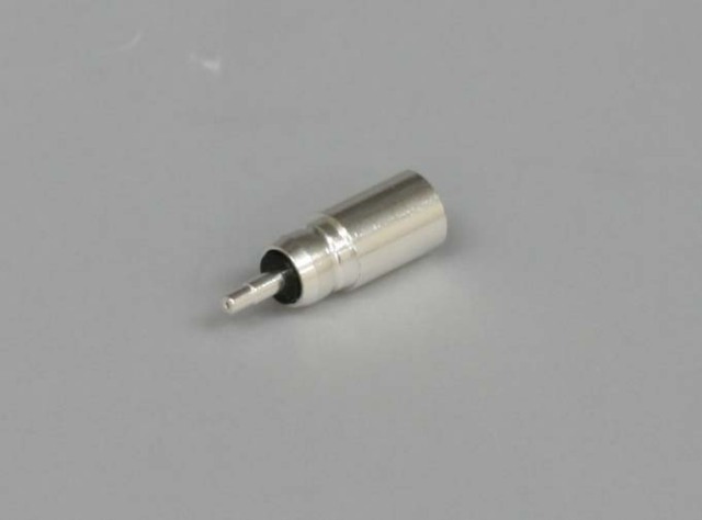 新品未使用同軸銀製コーティングコネクター　米国製 75Ω SML型プラグ同軸コネクタ【RoHS】 SML004(10個入り)