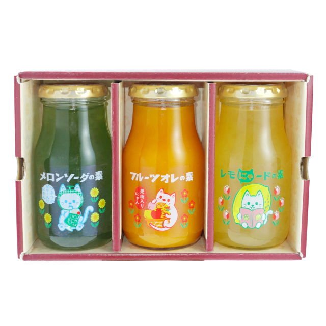 【ギフト】コトブキフルーツパーラー3本セット  FP-3