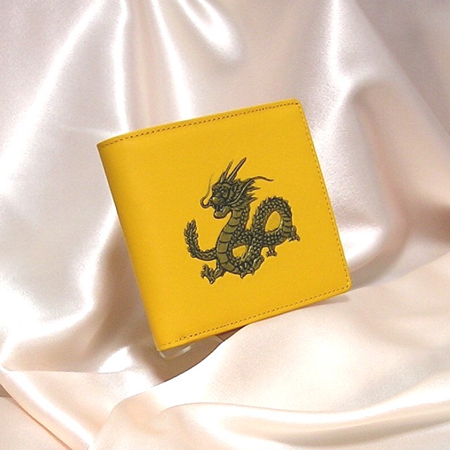 開運福財布　黄財布　二つ折り