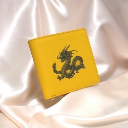開運福財布　黄財布　二つ折り