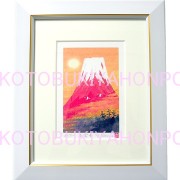 最強開運日セール☆金運エネルギー上昇「紅紫富士山」異次元潜在意識書き換えアート 最強開運日