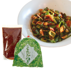 京都きむちのほし山とこと京都がコラボした九条ねぎキムチ（九条ねぎ5mmカット500ｇ＋キムチ500ｇ）