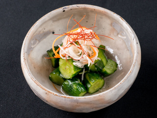 仔虎の手仕込みオイキムチ