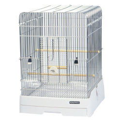 イージーホームステンレス37バードWH 小鳥小動物飼育用品通販
