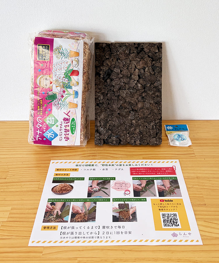 植替え資材　板付けセット