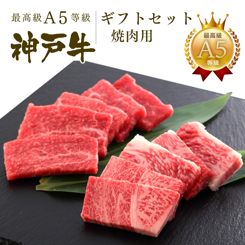 神戸牛ギフトセット 1万円 焼肉（肩ロース・特選もも）450g
