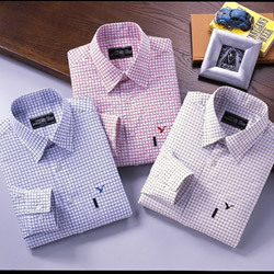 長袖yシャツ トム モリス 高級エジプト綿 メンズシャツ3色組 送料無料