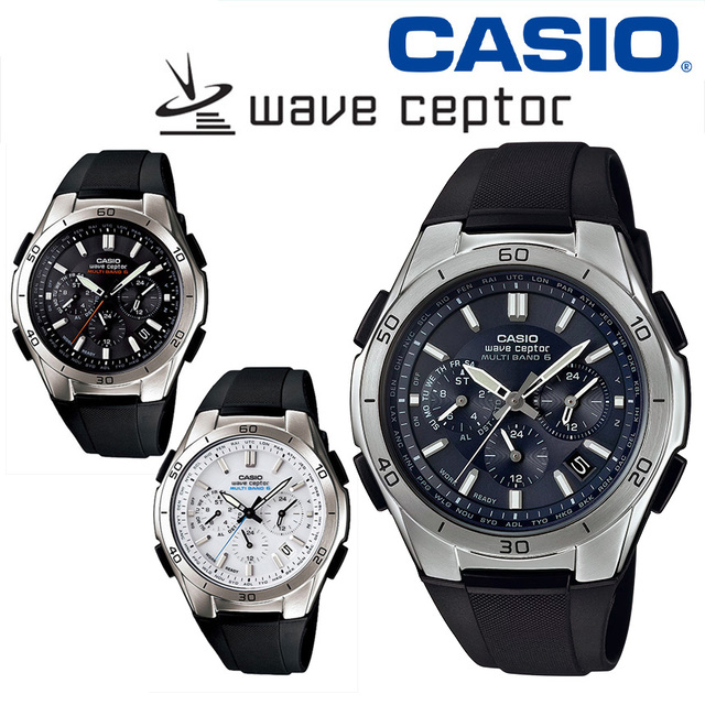 カシオ CASIO 電波ソーラーウォッチ WVQ-M410 wave ceptor ウェーブ