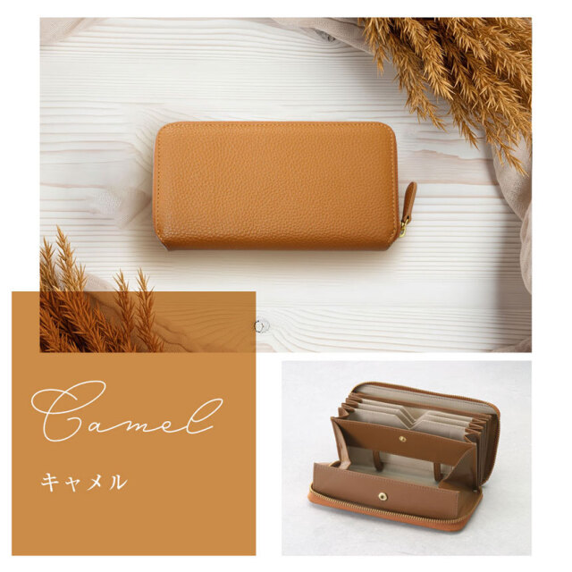 RuriHari 牛革レシートすっきりショート【スキミング防止