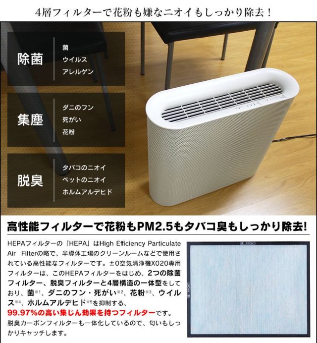 プラスマイナスゼロ空気清浄機hepaフィルター 0空気清浄機x0用の交換用hepaフィルター プラスマイナスゼロ空気清浄機hepaフィルター 0空気清浄機x0用の交換用hepaフィルター
