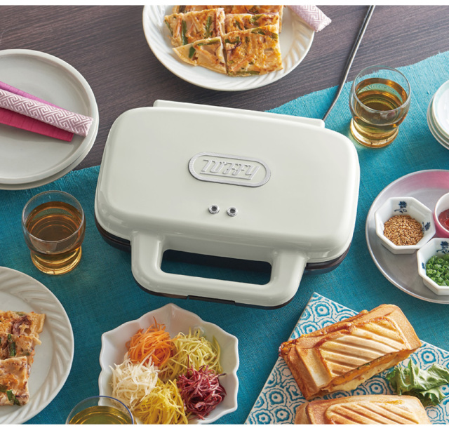 ToffyホットサンドメーカーK-HS4☆フォトジェニックな断面の