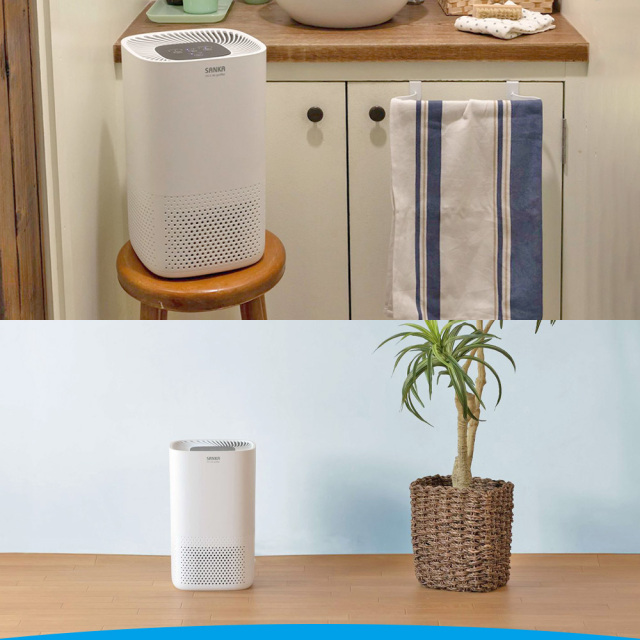 UV-C除菌空気清浄機7畳用 SAP-1200☆360°全方位の空気を素早く洗浄。