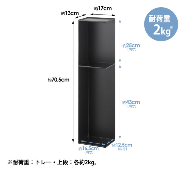 【新品】2台　スリム トイレラック コンパクト　アウトレット PUTUPUTU トイレラック おしゃれ 北欧 トイレ収納 トイレット