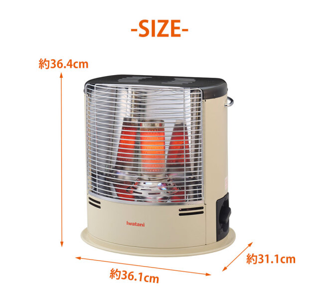 イワタニ カセットガスストーブ デカ暖2【CB-STV-DKD2】☆電池も電源  