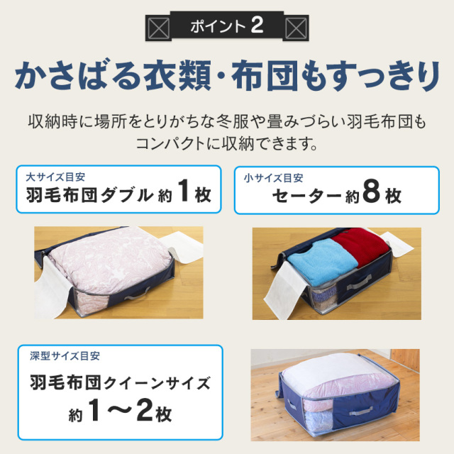 テイジン 乾っとデオケース light 小・大・深型【各2個組】☆便利で多