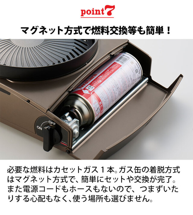 イワタニカセットフー マルチカットグリル【CB-MCB-1】☆煙だけでなく