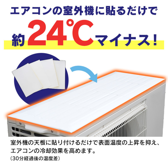 エアコンの室外機を守りますA-77281☆室外機を直射日光から守って熱効率UP