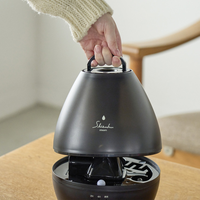 【新品】スチーム式加湿器 dショッピング |加湿器 スチーム式 スチーム式加湿器 上部給水 タンク