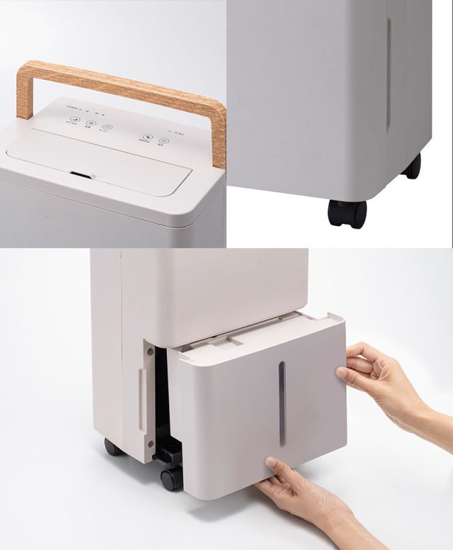 コンパクトコンプレッサー式除湿機 ウッドドライ【DH-T2630】☆日常に