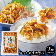 ぶっかけ生姜大根 【2袋組】【メール便送料無料】