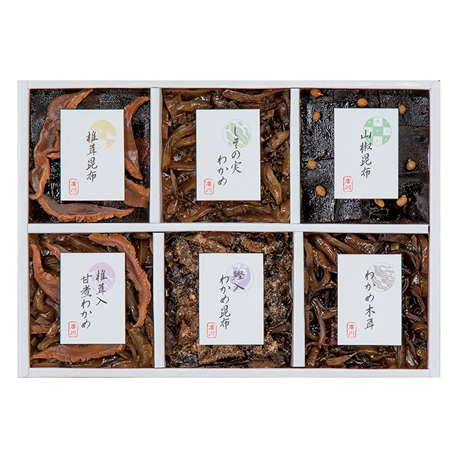 廣川昆布　御昆布　6品佃煮詰合せ（HB-25）　No.25 | 初盆・新盆のお返し 割引き商品 （返：2割）