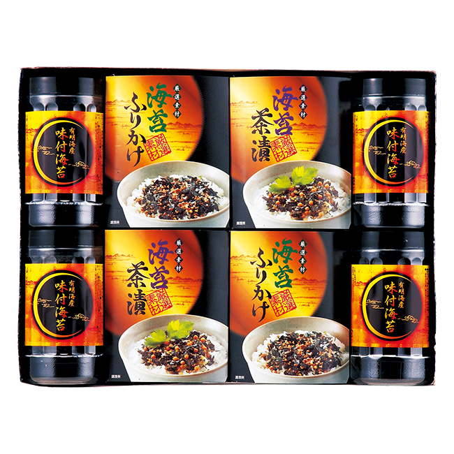 有明海産　味付海苔バラエティ　No.46 | 初盆・新盆のお返し 割引き商品 （返：2割）