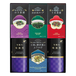 ゆかり屋本舗　味海苔・お茶漬・ふりかけ・スープセット　No.30｜初盆・新盆のお返し 40％OFF