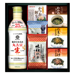 キッコーマン塩分ひかえめ生しょうゆ＆バラエティギフト　No.30